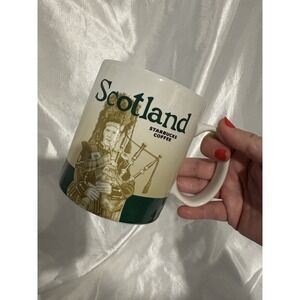 Starbucks Global Icon Collector City Series Mug 16 oz 2016 Scotland Switzerland